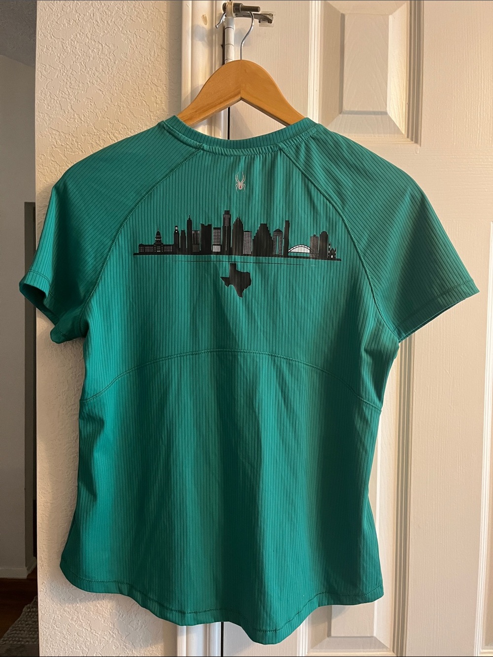Austin Women's Green Short-Sleeve Soccer Spyder Jersey FC Size M - Picture 2 of 2